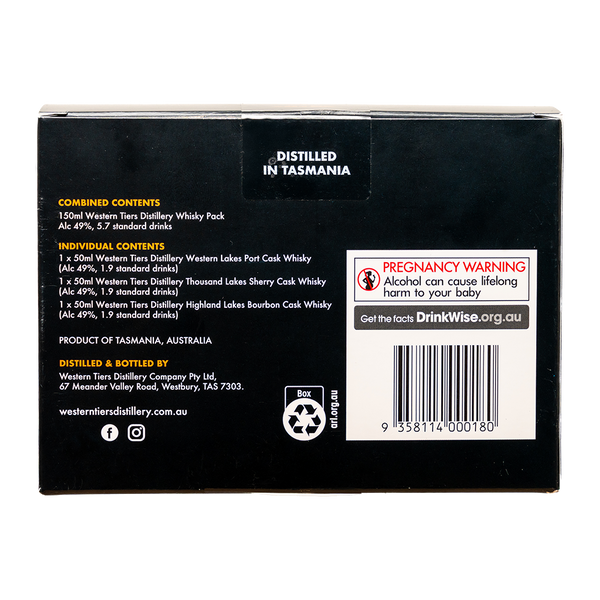 Western Tiers Whisky Gift Pack